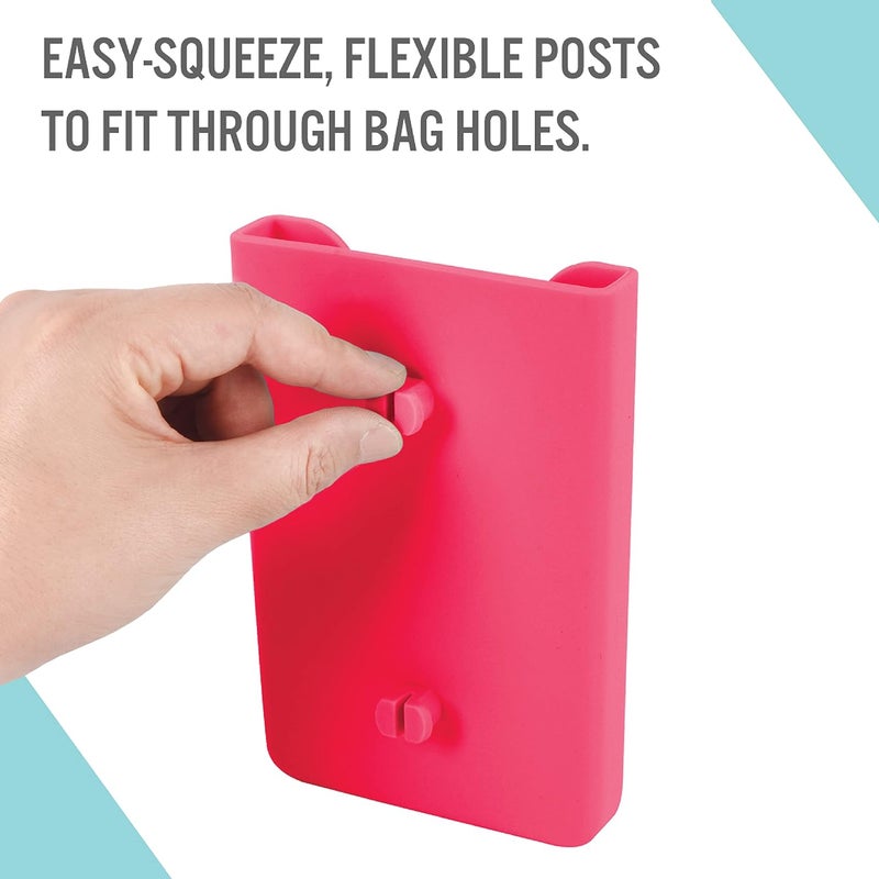 Tributary Brands - Pink Phone Holder for Bogg Bag and Simple Modern Bag - Made of Silicone and Fits All Phone Sizes - Image 5